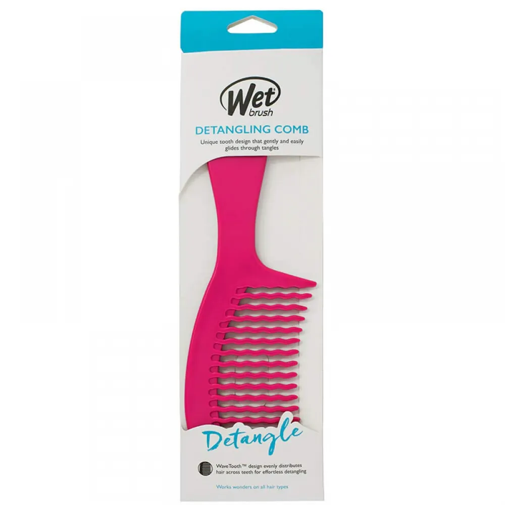 Wet Brush Detangler Comb - Purple