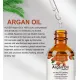 زيت الارغان النقى العضوي لنمو الشعر والعناية بالجسم 60 مل