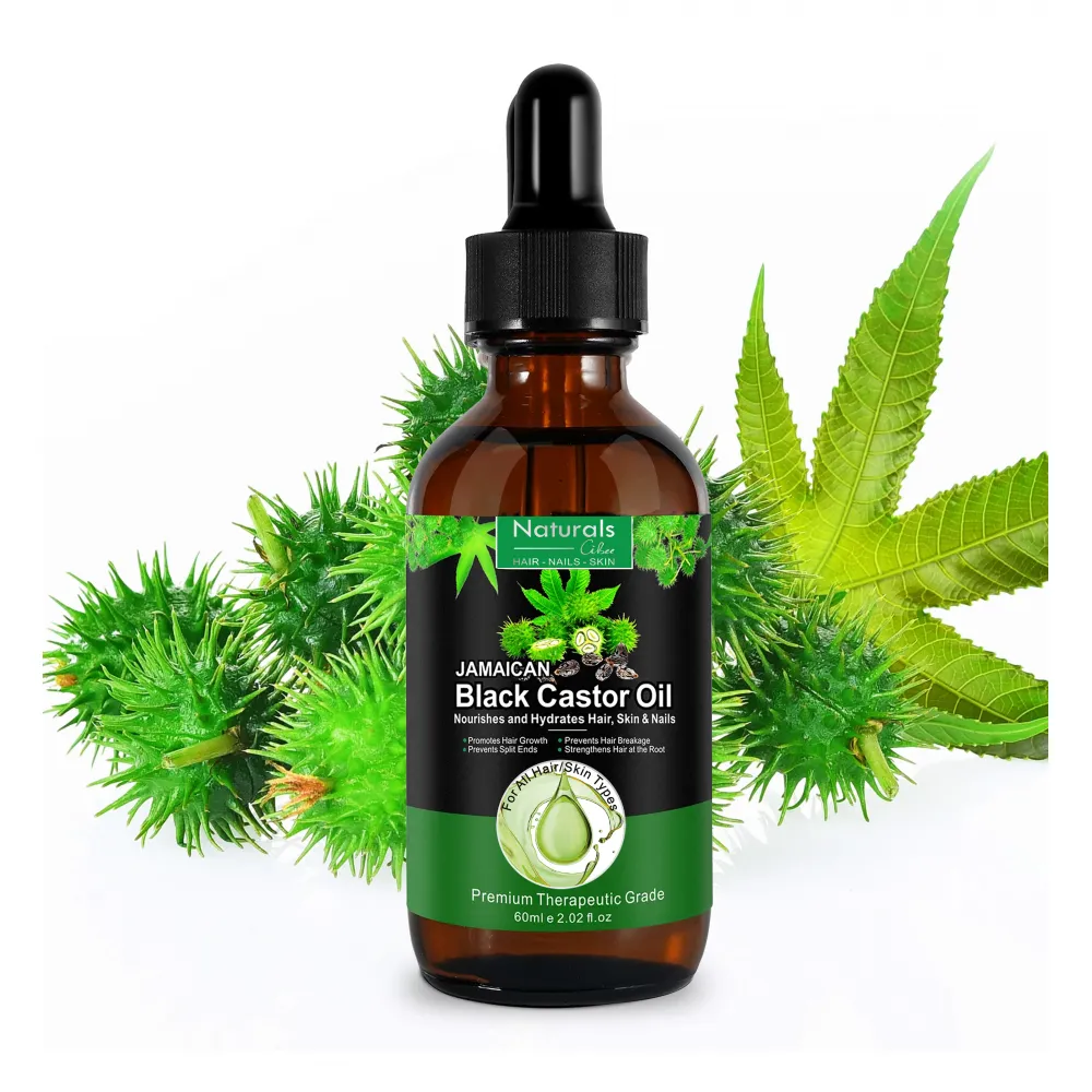 Multipurpose Jamaican Black Castor Oil for Hair Growth,Skin Care,Nails &Cuticles,Nourish the Scalp,Dry Skin