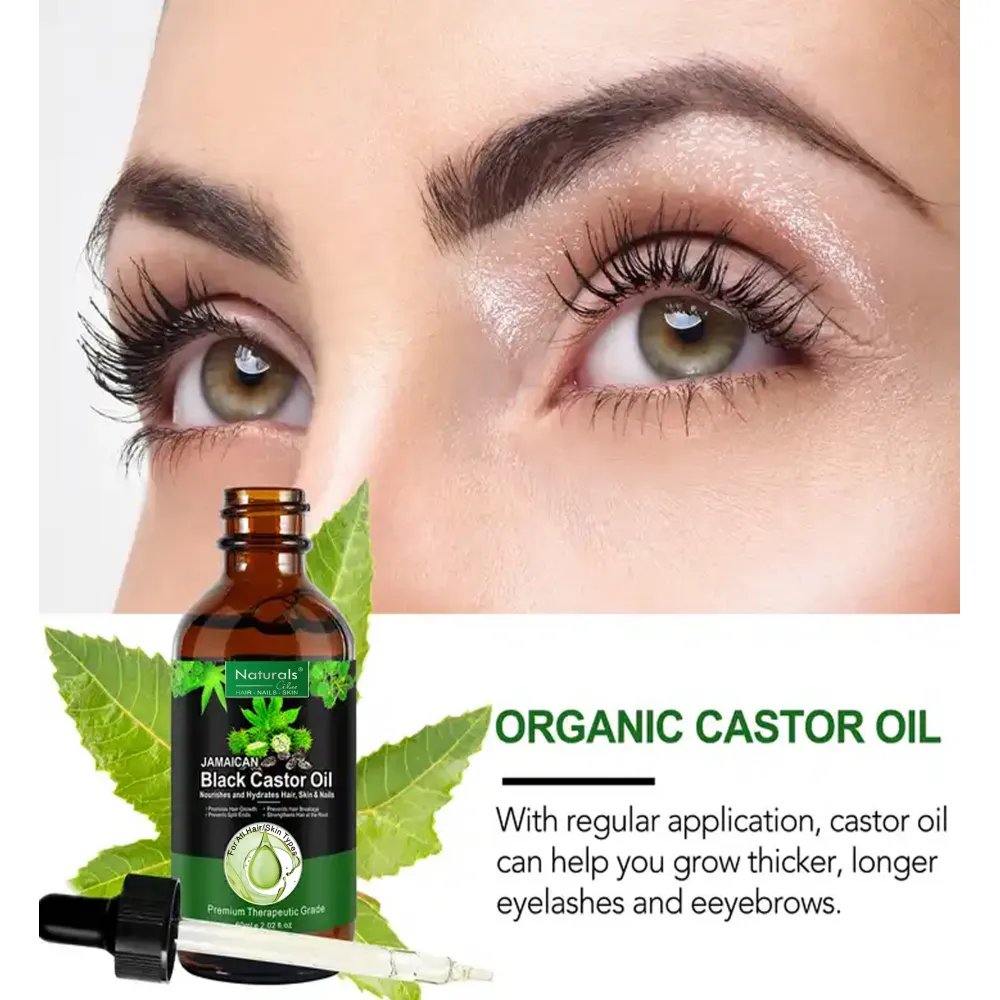 Multipurpose Jamaican Black Castor Oil for Hair Growth,Skin Care,Nails &Cuticles,Nourish the Scalp,Dry Skin