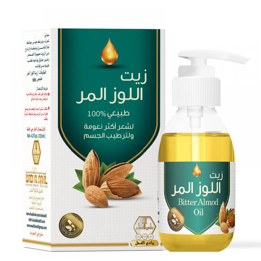 Wadi Alnahl Hair Oil Almond 125 ml