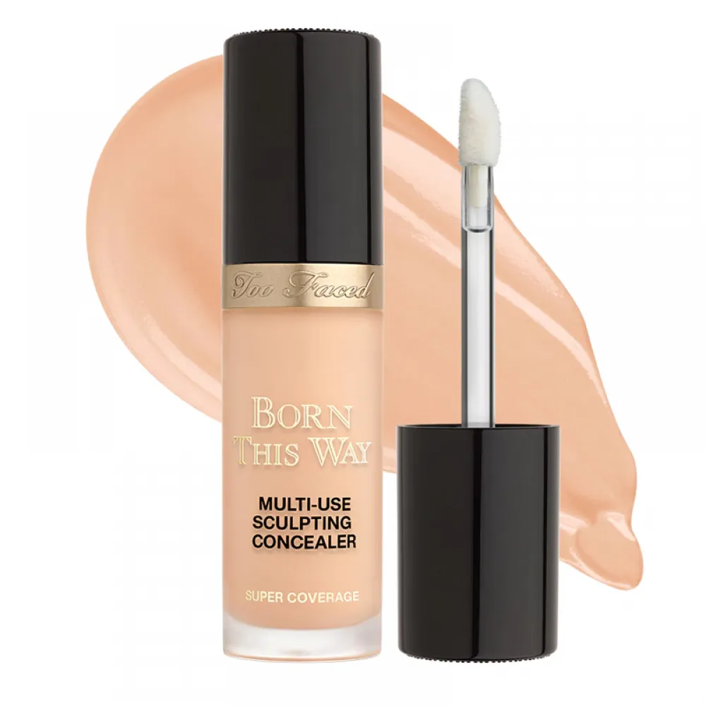 TOO FACED - BORN THIS WAY SUPER COVERAGE MULTI-USE SCULPTING CONCEALER ، Cream puff