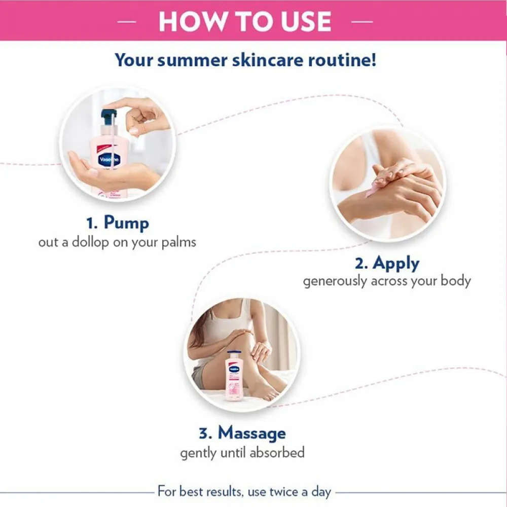 Vaseline Essential Even Tone UV Lightening Body Lotion - 400ml