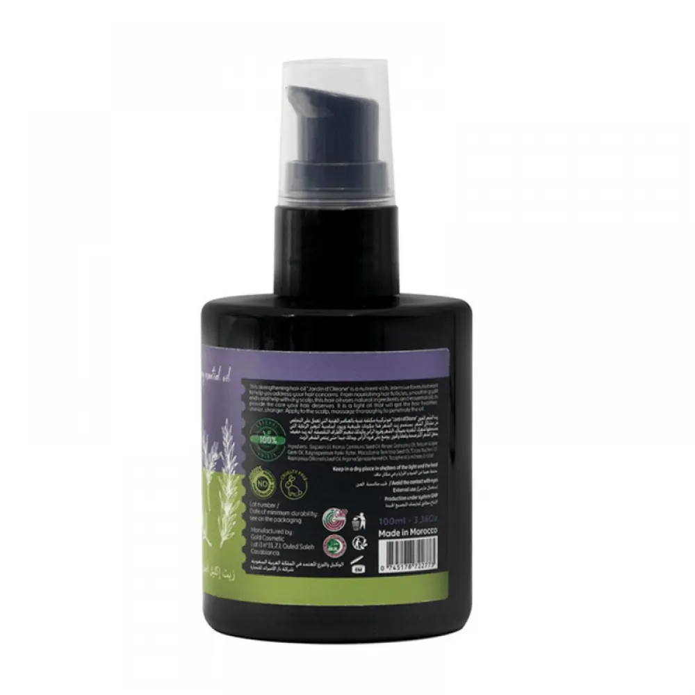 Jardin Oleane Strengthening Hair Oil with Rosemary - 100ml