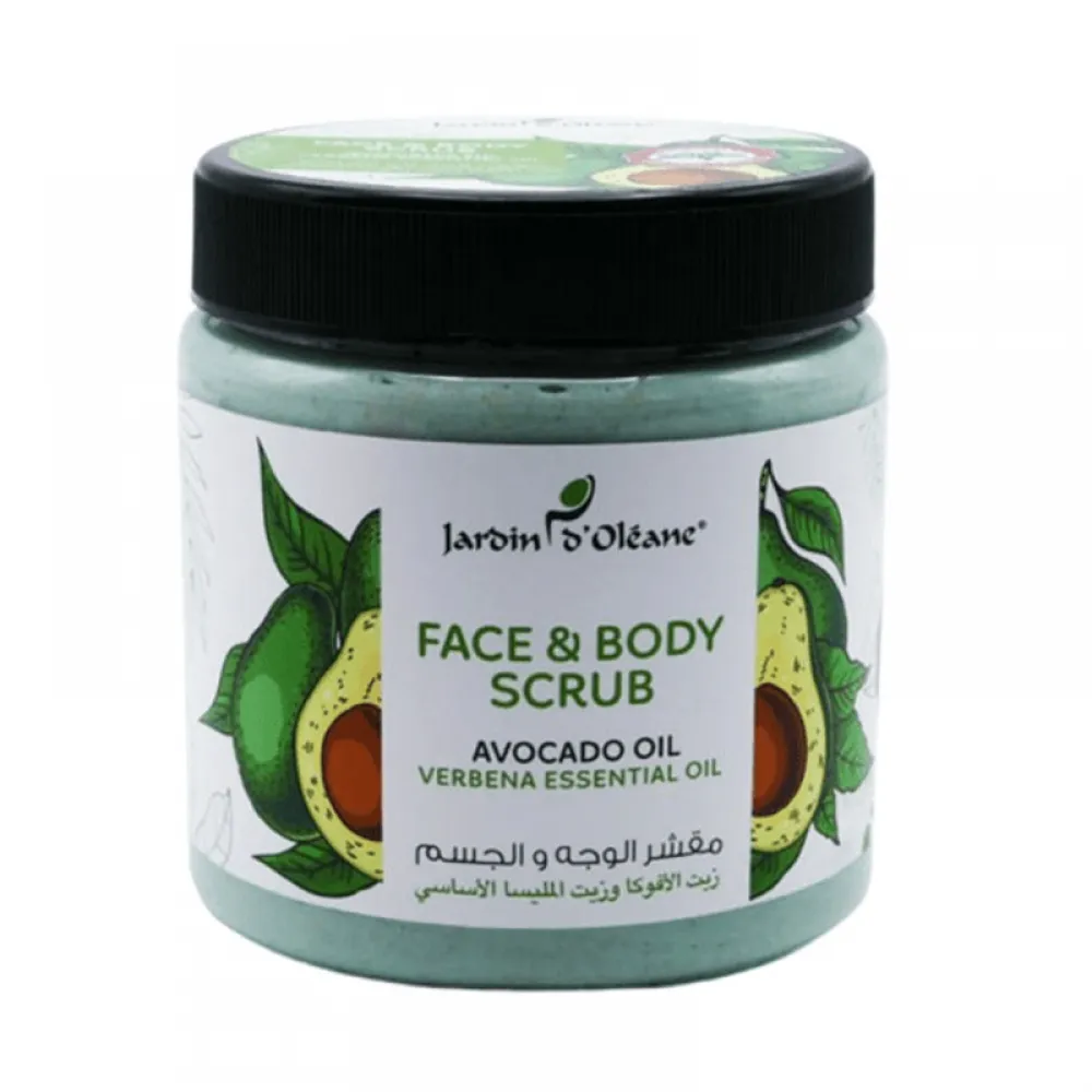 Jardin Oleane Face & Body Scrub Avocado Oil - 500 gm