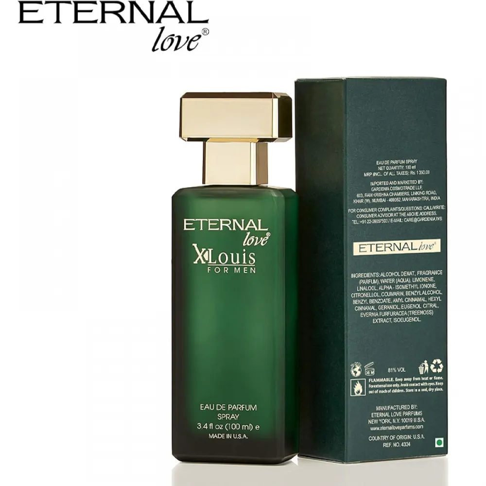 Eternal Love Xlouis Eau De Parfum for Men - 100 ml