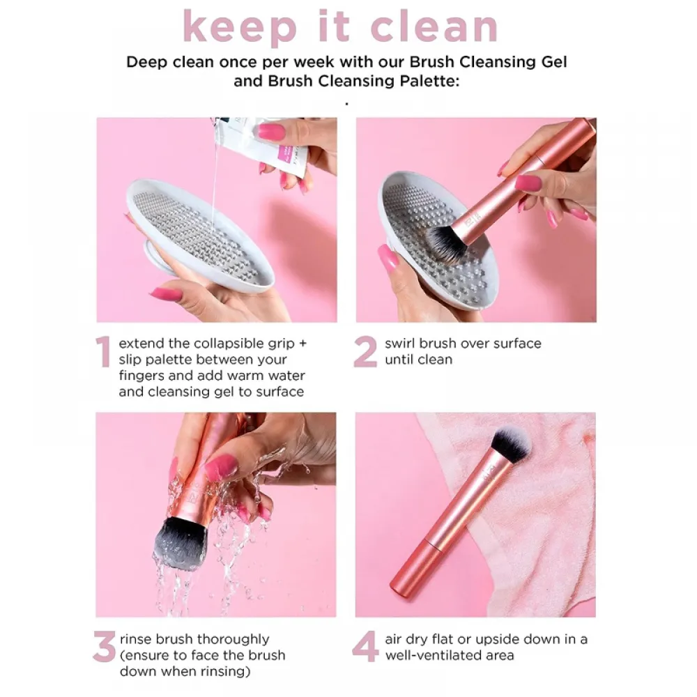 ريل تكنيكس طقم فرش اساسية مجموعة كور متعدد الالوان