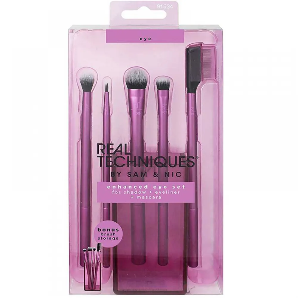 Real Techniques Enhanced Eye Set - 6Pieces