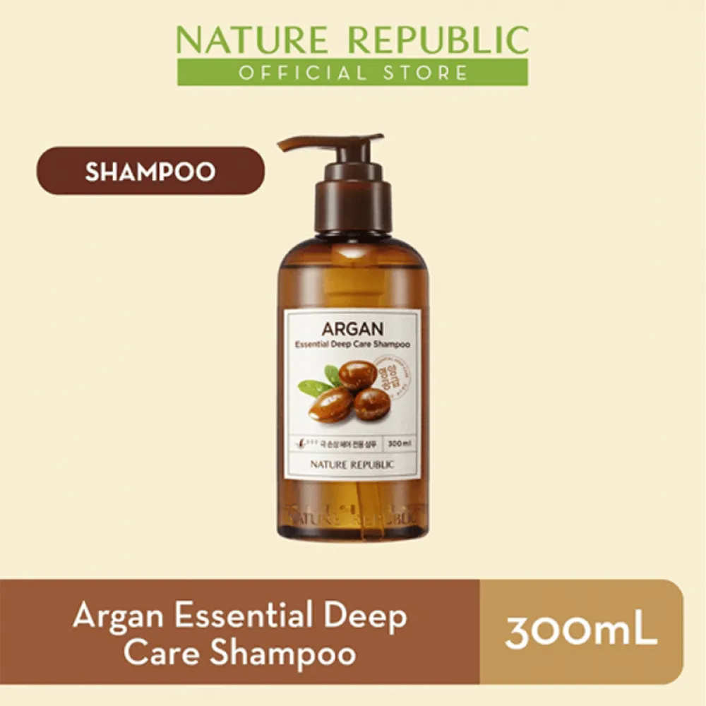 Nature Republic Argan Essential Deep Care Shampoo - 300ml