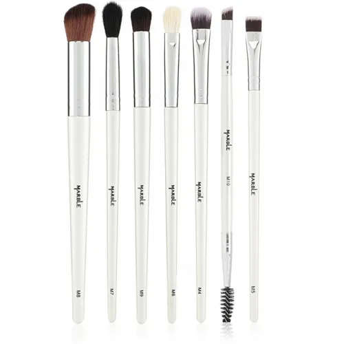 Marbel Eyes and Eyebrow Brush Set - 7 Brushes