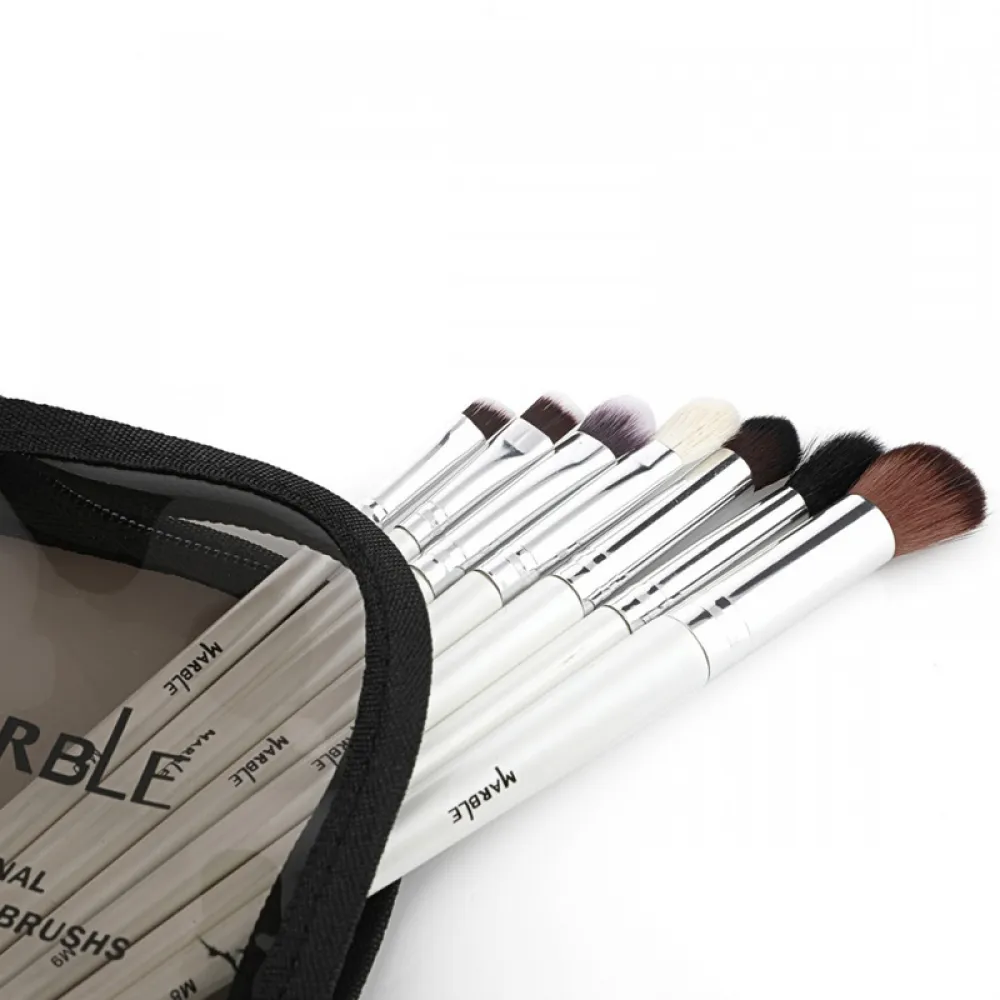 Marbel Eyes and Eyebrow Brush Set - 7 Brushes