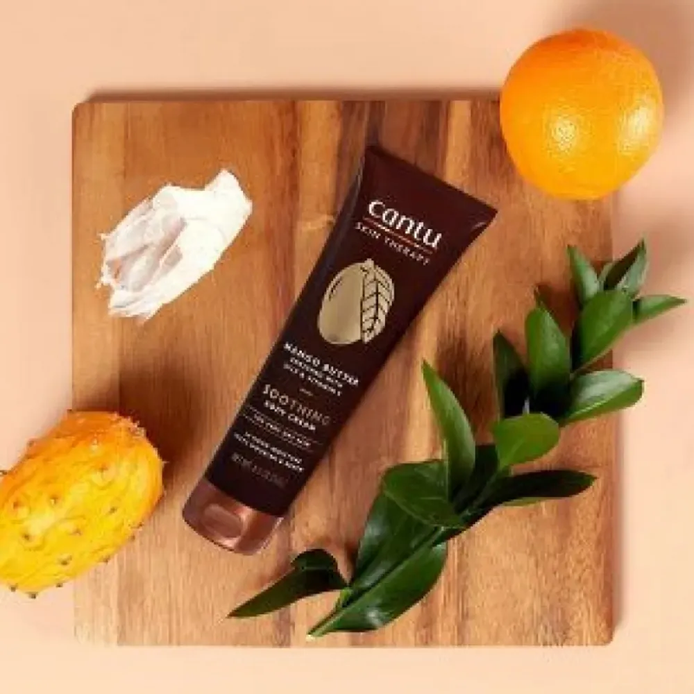 Cantu Soothing Body Cream with Mango Butter for Very Dry Skin - 240 gm