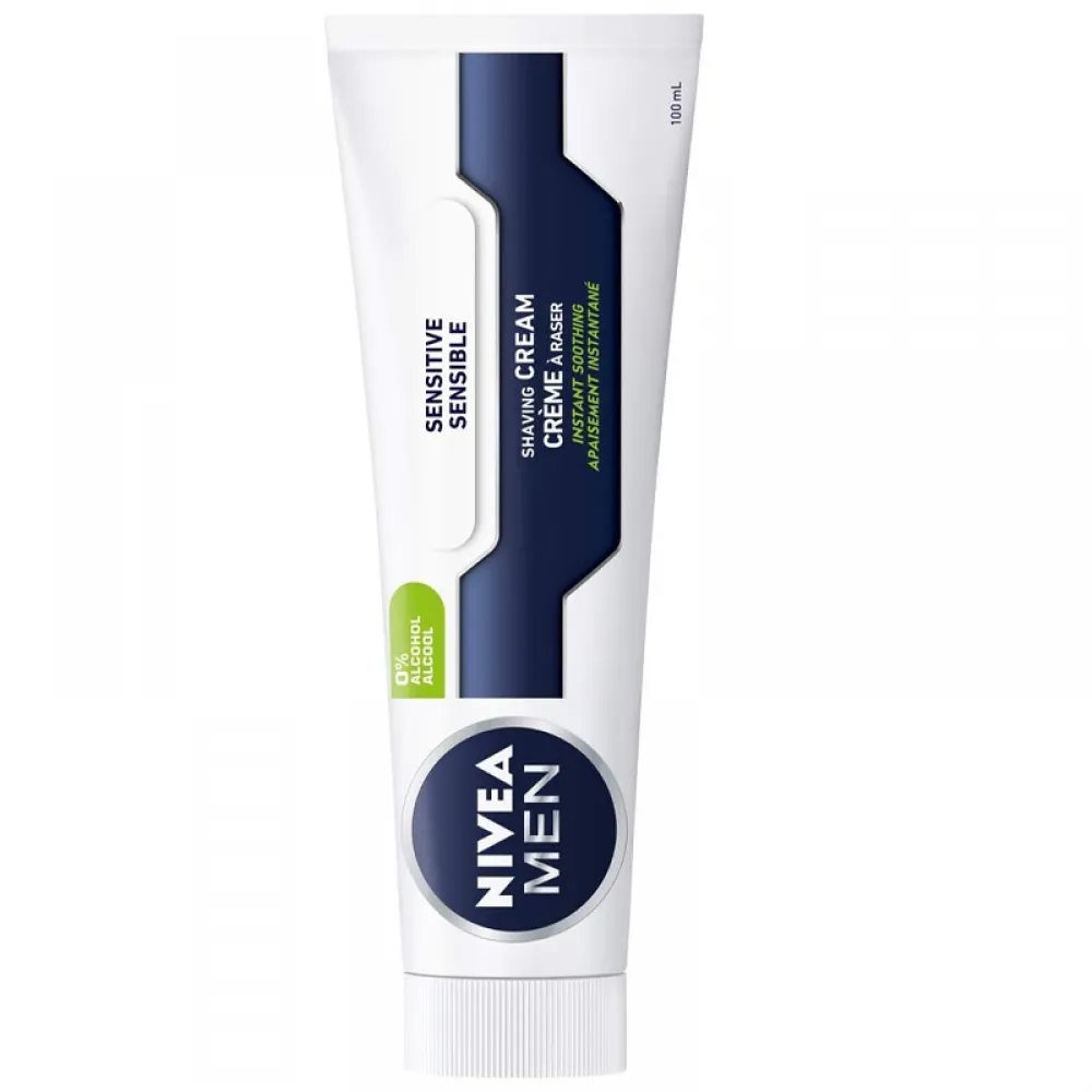 NIVEA Men Sensitive Skin Shaving Cream (100mL)