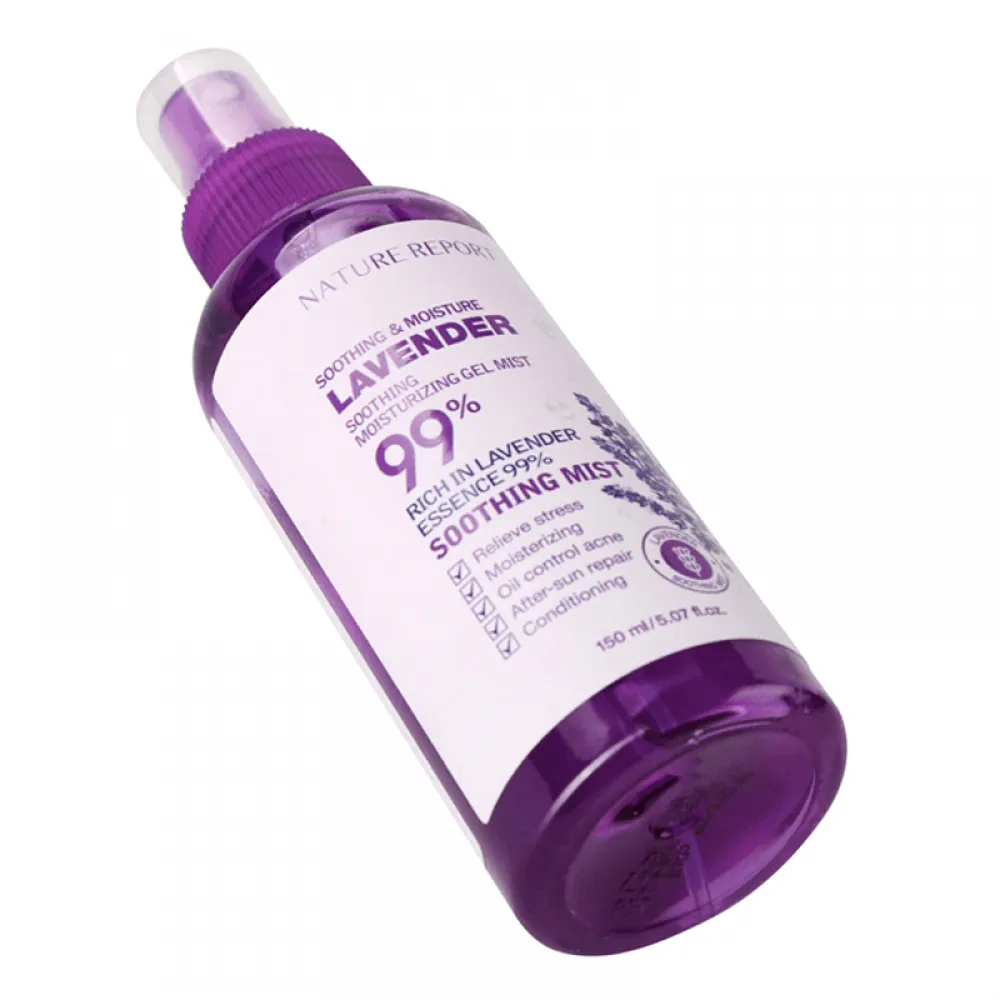 Nature Report Lavender Soothing And Moisturizing Mist - 150ml