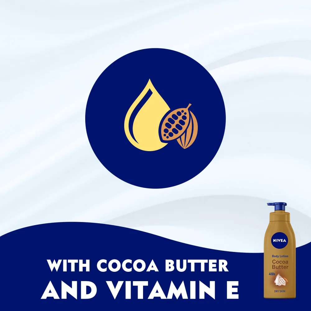 Nivea, Body Lotion, with Cocoa Butter - 400 Ml
