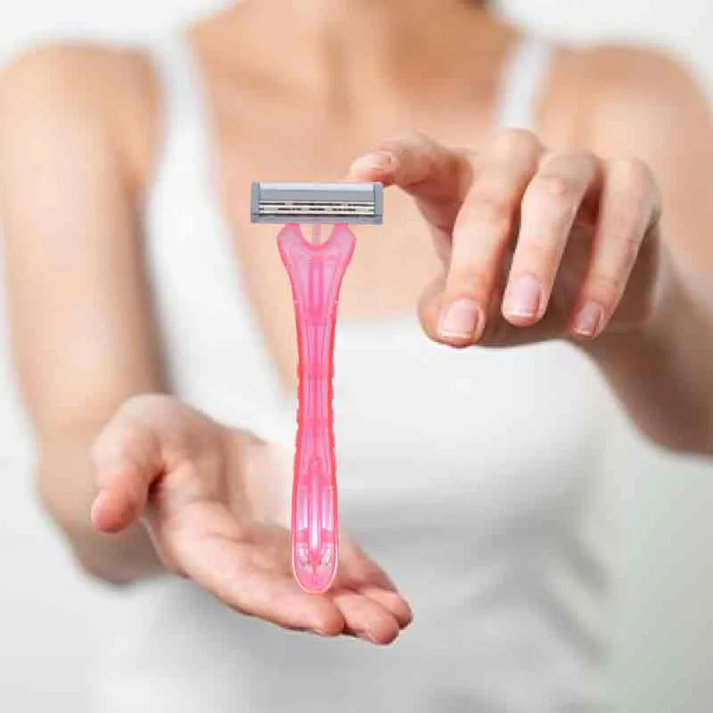 Bolandlaura Simple Venus Shaver 3 Pink Bag 12 Bead