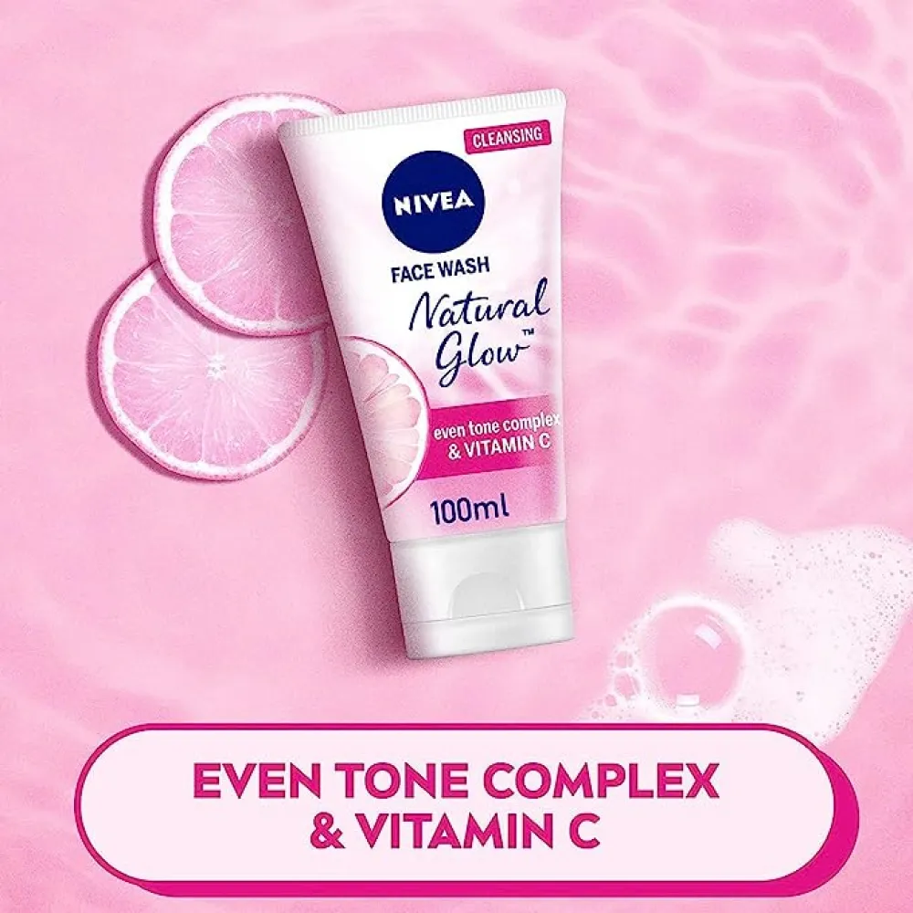 Nivea Natural Fairness Face Wash - 100ml