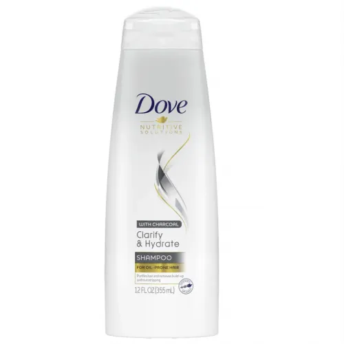 Dove Clarify & Hydrate Shampoo with Charcoal 355 ml