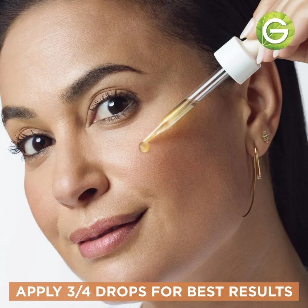 Garnier SkinActive Fast Bright Overnight Booster Serum with 10% Pure Vitamin C - 30ml