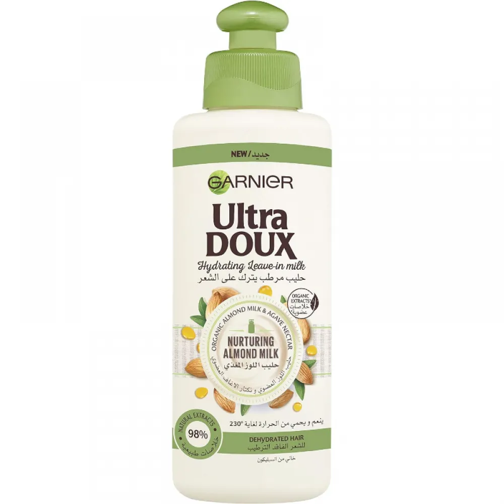 Garnier Ultra Doux Almond Milk Leave-In Cream - 200ml