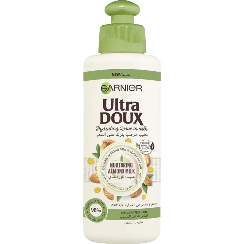 Garnier Ultra Doux Almond Milk Leave-In Cream - 200ml