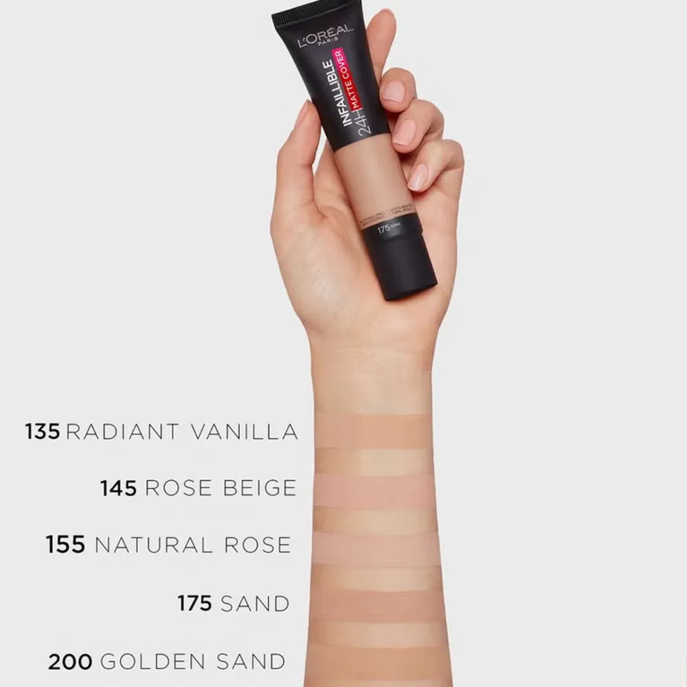 LOreal Paris Infallible 24H Matte Cover Foundation 145
