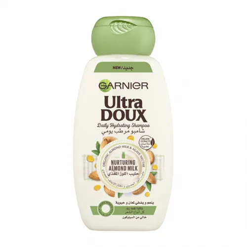 Garnier Ultra Doux Nurturing Almond Milk Daily Hydrating Shampoo - 400ml