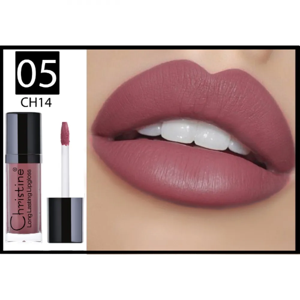 Christine Long Lasting Matte Liquid Lipstick No. 05