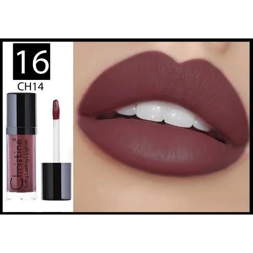 Matte liquid lipstick - CH014 - No. 16 from Christine