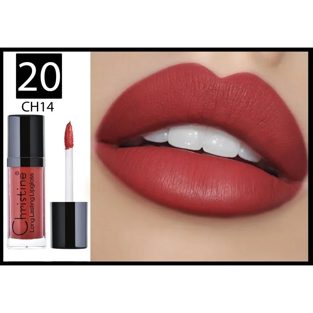 Matte liquid lipstick - CH014 - No. 20 from Christine