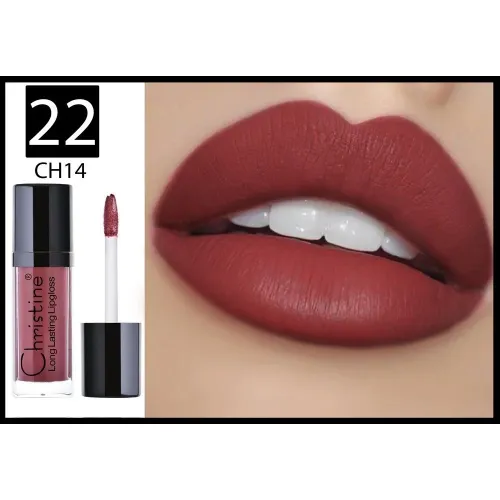 Matte liquid lipstick - CH014 - No. 22 from Christine