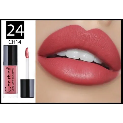 Matte liquid lipstick - CH014 - No. 24 from Christine