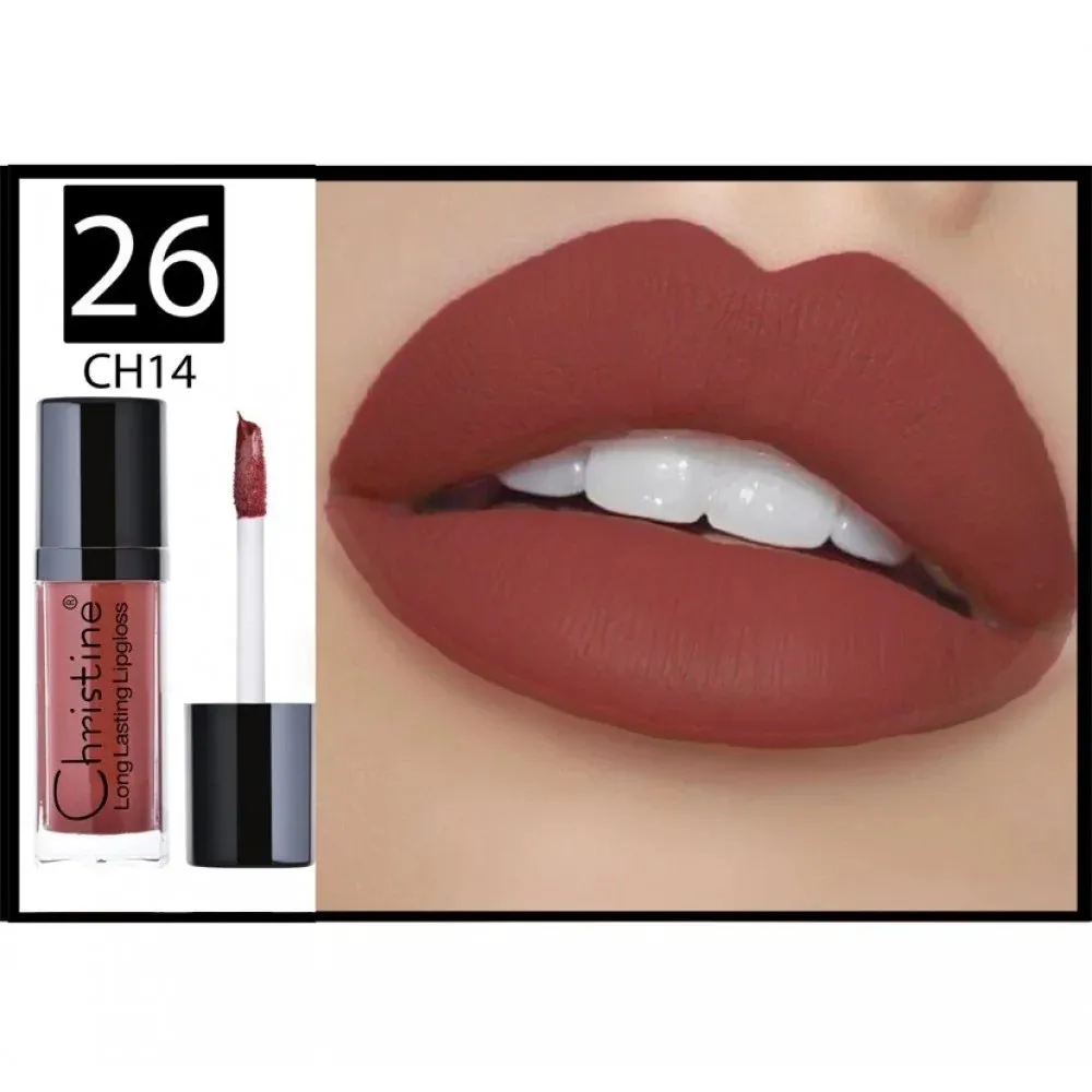 Matte liquid lipstick - CH014 - No. 26 from Christine