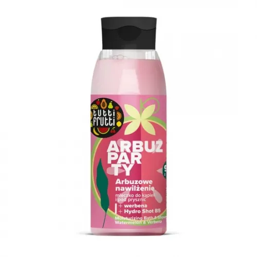 Tutti Frutti Moisturizing Bath & Shower Milk Watermelon & Verbena 400 ml