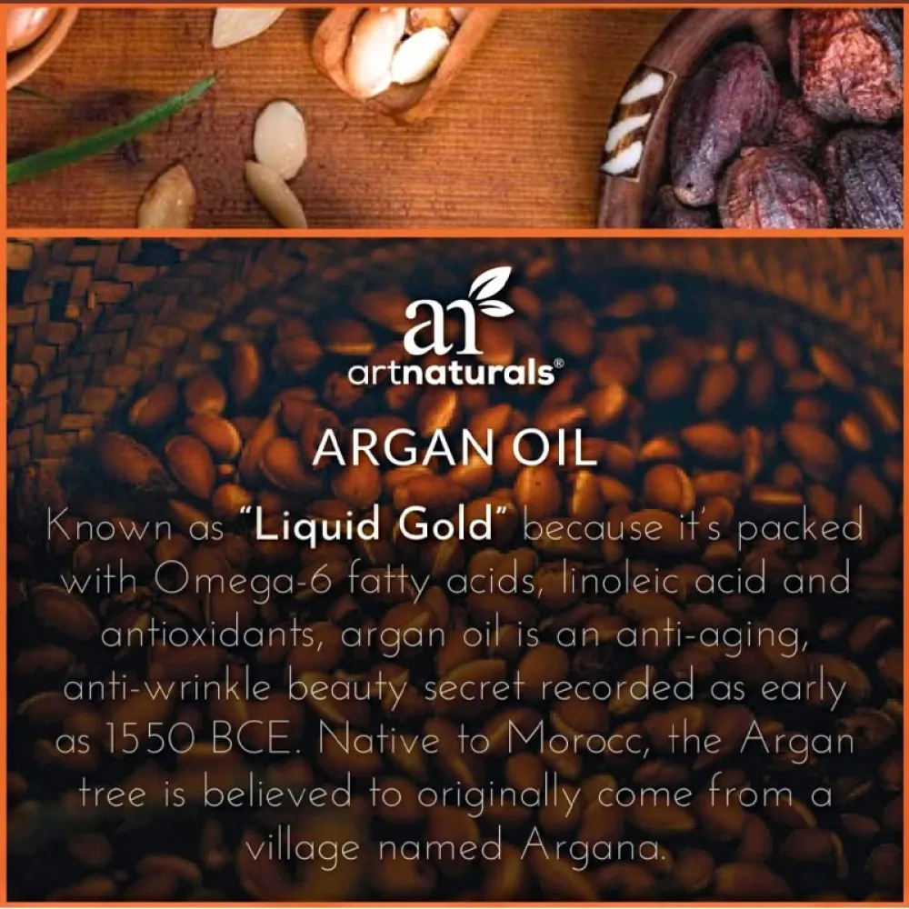 artnaturals, Argan Oil & Aloe Hair Mask, for Dry & Damaged Hair - 226 ml