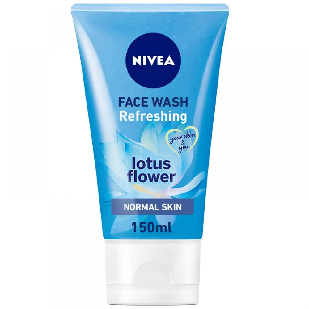 غسول منعش للوجه للبشرة العادية من نيفيا - 150مل