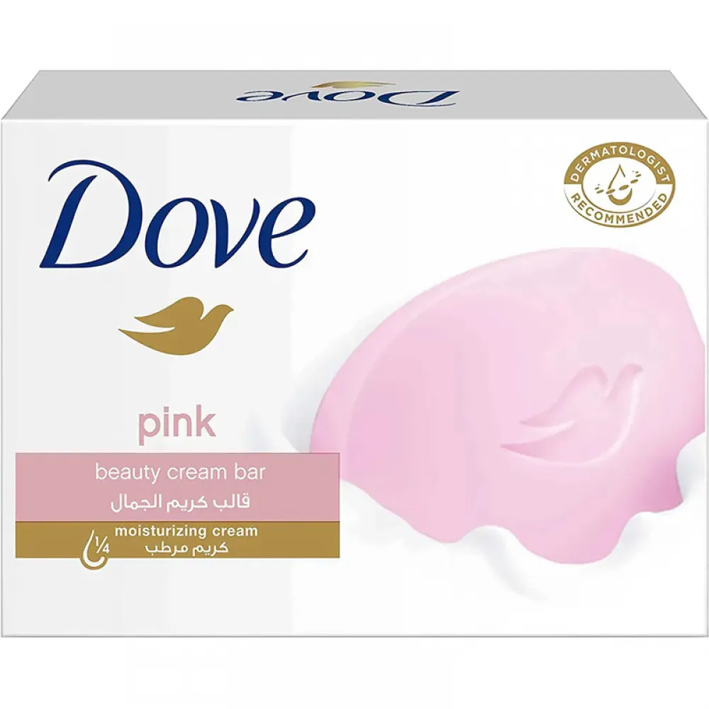 Dove Soap Pink for Soft, Smooth & Glowing skin - 75 gm