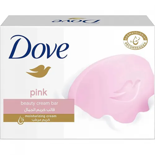 Dove Soap Pink for Soft, Smooth & Glowing skin - 135 gm