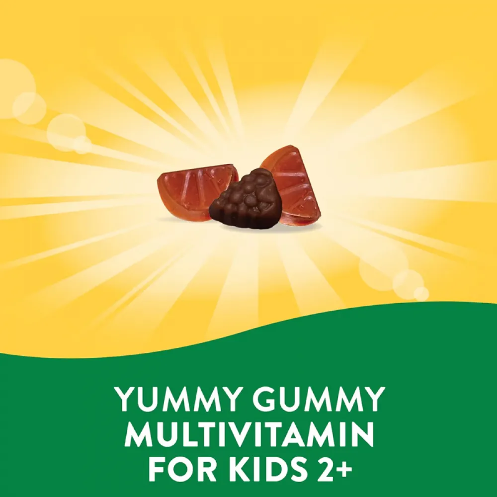 Nature's Way, Alive! Kids, Premium Multivitamin, Cherry, Orange & Grape, 90 Gummies