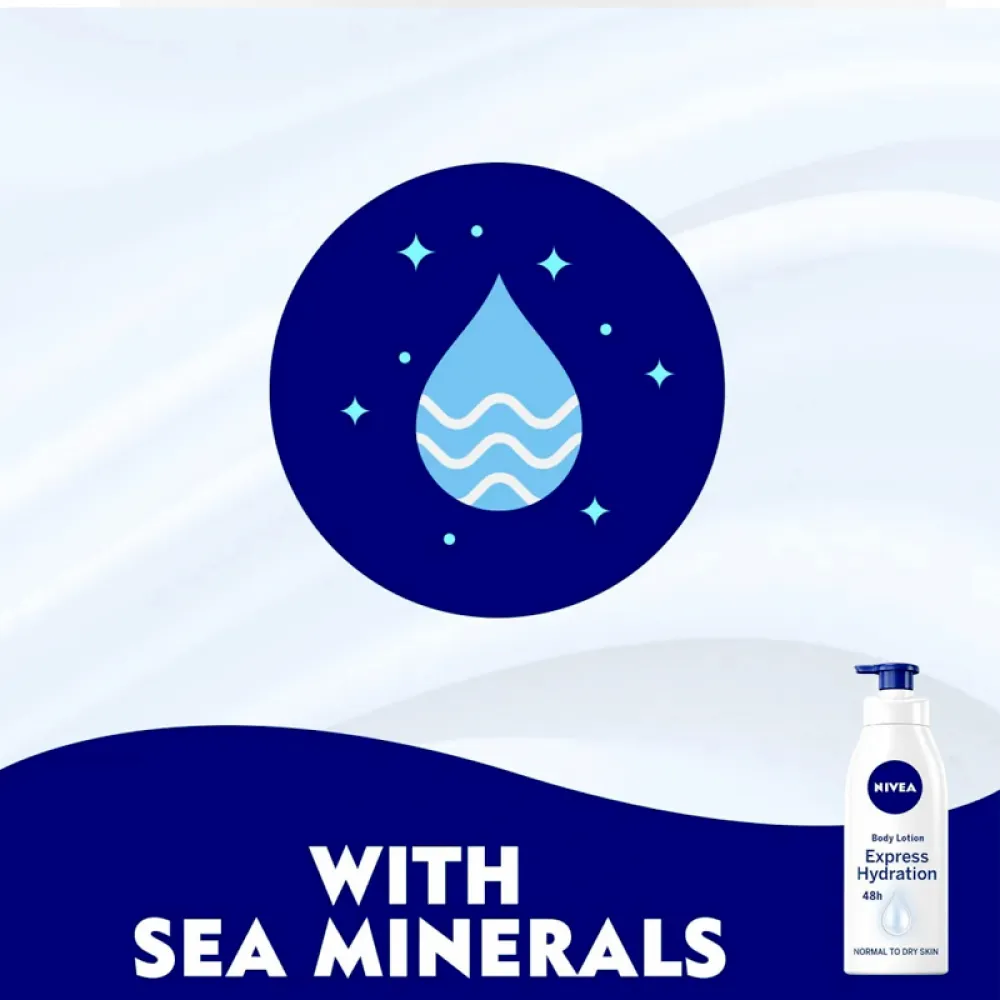 Nivea EXPRESS HYDRATION LOTION 400 ml