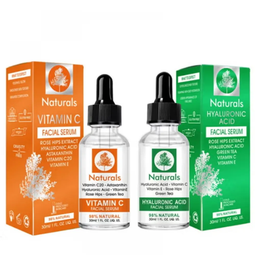 Naturals Vitamin C and Hyaluronic Acid Face Serum 30ml