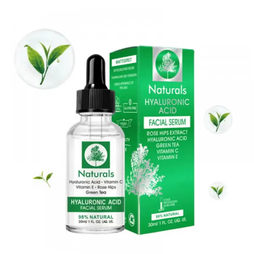 Naturals Vitamin C and Hyaluronic Acid Face Serum 30ml