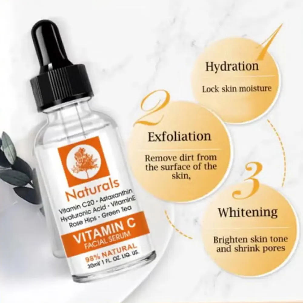 Naturals Vitamin C and Hyaluronic Acid Face Serum 30ml