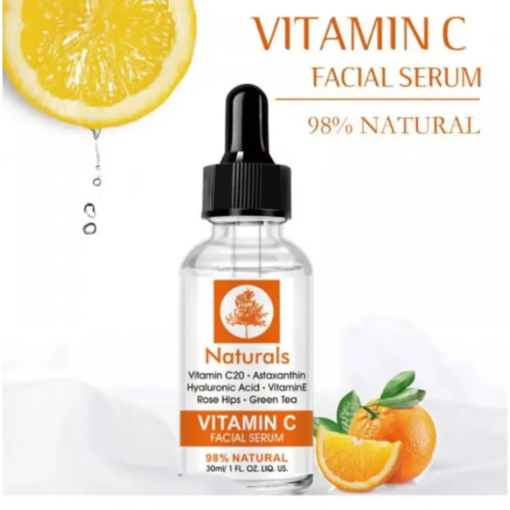 Naturals Vitamin C and Hyaluronic Acid Face Serum 30ml