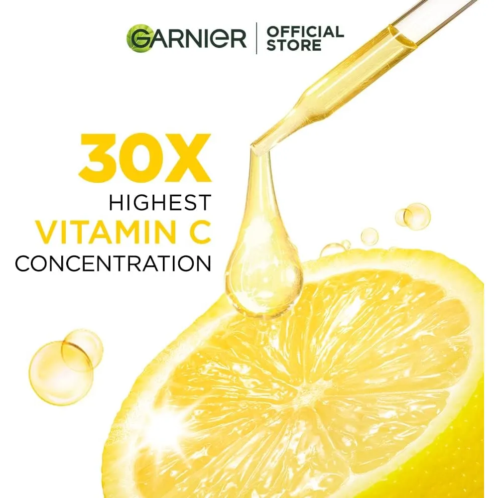 يروم سكين اكتيف فاست برايت من جارنيه 30x بخلاصة فيتامين سي ونياسيناميد المضاد للبقع الداكنة 15 مل