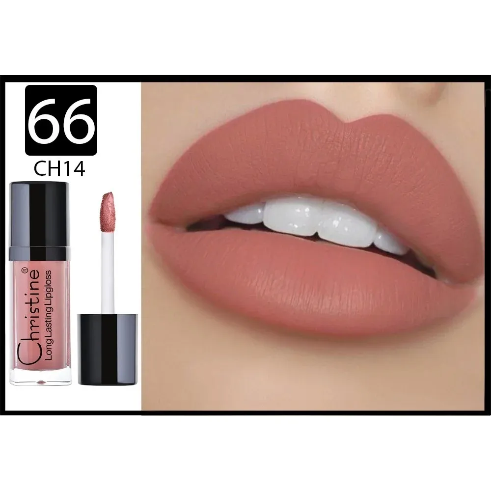 Matte liquid lipstick - CH014 - No. 66 from Christine