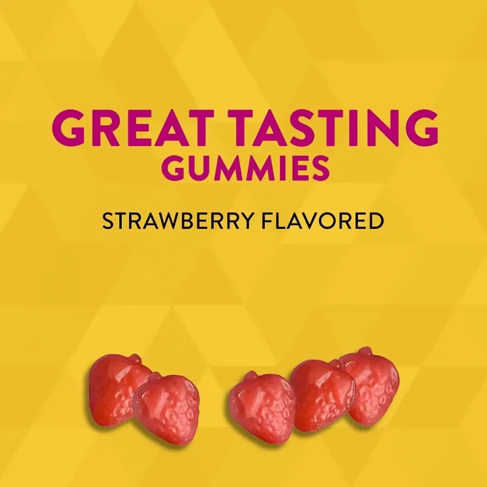 Nature's Way, Alive! Hair, Skin & Nails with Collagen & Biotin, Strawberry, 60 Gummies