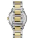Golden and Silver Alfajr Premier 360 Women's Steel Watch