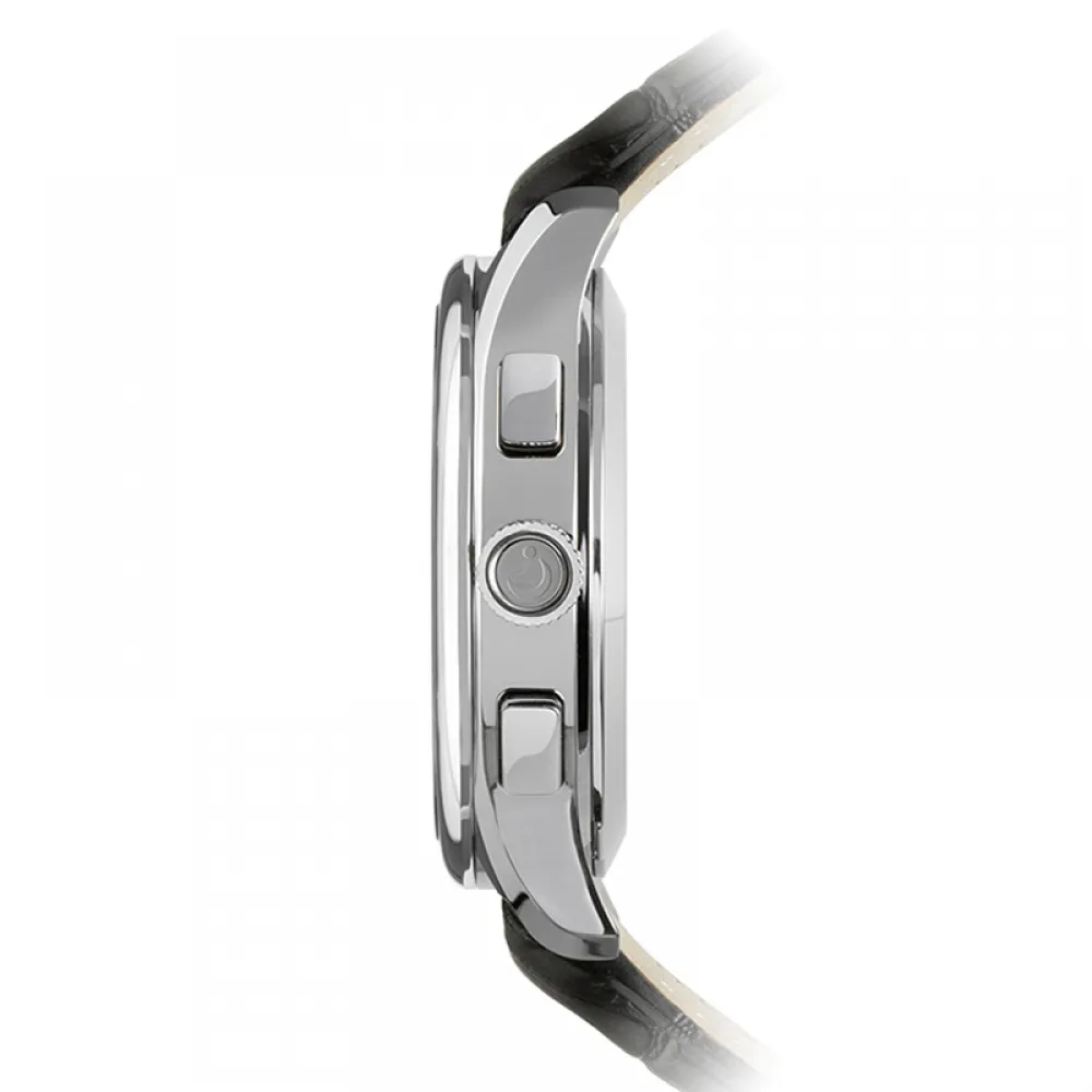 Alfajr Premier 360 Women's Steel Watch leather strap