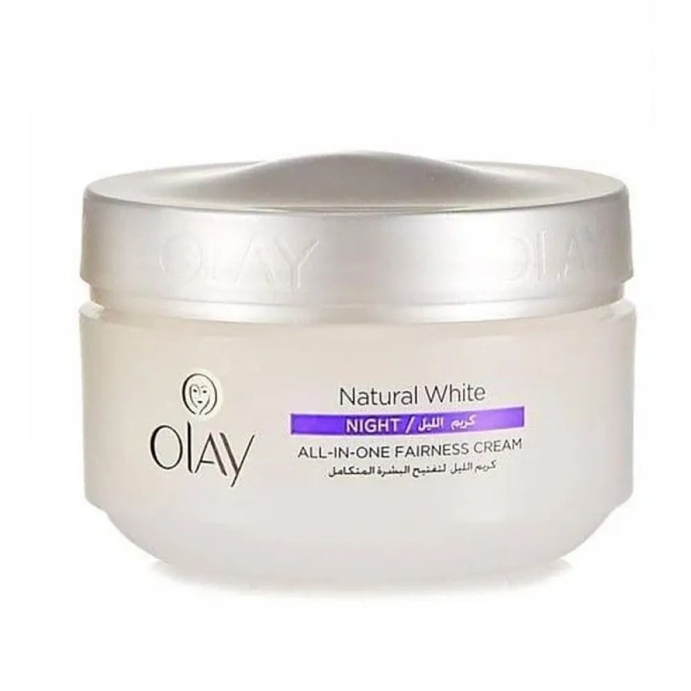Olay Natural White All-in-one Fairness Night Cream - 50g